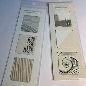 Magnetic Page Markers (Alliteration)